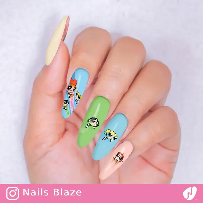 Powerpuff Girls | Cartoon Nails - NB81